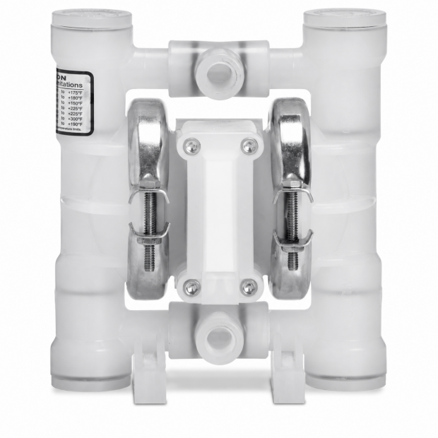 00-10029 WILDEN Air-Operated Double-Diaphragm Pump, PVDF, 1/4-inch, Pro-Flo Series