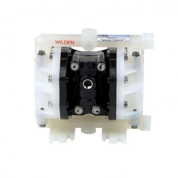 00-10213 WILDEN Air-Operated Double-Diaphragm Pump, Conductive polypropylene, 1/4-inch, Pro-Flo Shift Series