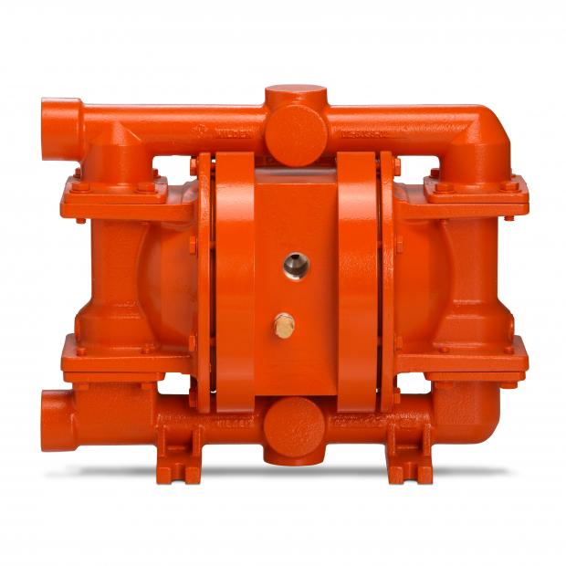 02-12983 WILDEN Air-Operated Double-Diaphragm Pump, IRON, 1-inch, Pro-Flo Shift Series