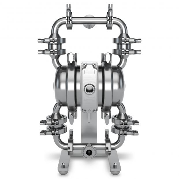 02-13048 WILDEN Air-Operated Double-Diaphragm Pump, Stainless steel, 1-inch, Pro-Flo Shift Series