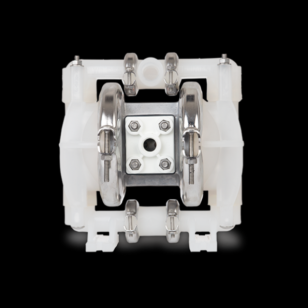 S01-0012 WILDEN Air-Operated Double-Diaphragm Pump, Polypropylene, 1/2-inch, Turbo-Flo Series