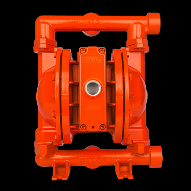 S02-0099 WILDEN Air-Operated Double-Diaphragm Pump, Aluminum, 1-inch, Pro-Flo R Series